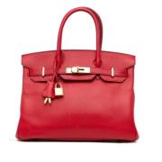 Hermès Vintage Pre-owned Laeder handvskor Red, Dam