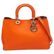 Dior Vintage Pre-owned Laeder dior-vskor Orange, Dam