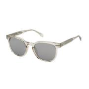 Zadig & Voltaire Grå Acetat Unisex Solglasögon Gray, Unisex