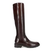 Lorenzo Masiero Brun Läder Dragkedja Boot Brown, Dam