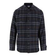 Junya Watanabe Rutig ullskjorta Black, Herr