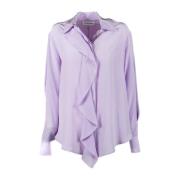 Victoria Beckham Lila Skjortor 1324Wsh005505A Purple, Dam