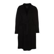 Max Mara Svarta Weekendkappor Black, Dam