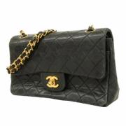 Chanel Vintage Pre-owned Laeder chanel-vskor Black, Dam