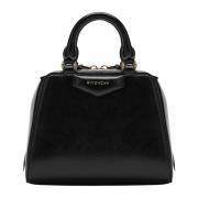 Givenchy Mini Antigona Cube Crossbody Väska Black, Dam