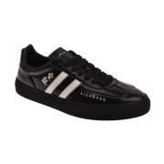 John Richmond Sneaker med kontrasterande linjer Black, Herr