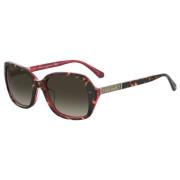 Kate Spade Brun Acetat Dam Solglasögon Brown, Dam