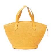 Louis Vuitton Vintage Pre-owned Laeder handvskor Yellow, Dam