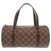 Louis Vuitton Vintage Pre-owned Canvas louis-vuitton-vskor Brown, Dam