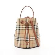 Burberry Vintage Pre-owned Canvas handvskor Multicolor, Dam