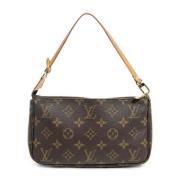 Louis Vuitton Vintage Pre-owned Canvas louis-vuitton-vskor Brown, Dam