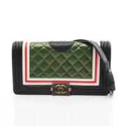 Chanel Vintage Pre-owned Laeder axelremsvskor Multicolor, Dam