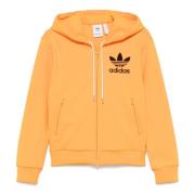 Adidas Track Hoodie Orange, Dam