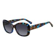 Kate Spade Svart Acetat Dam Solglasögon Multicolor, Dam