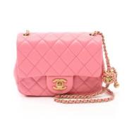 Chanel Vintage Pre-owned Laeder chanel-vskor Pink, Dam