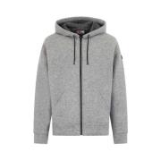 MC2 Saint Barth Herr Grå Melange Tekniskt Tyg Sweatshirt Gray, Herr