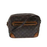 Louis Vuitton Vintage Pre-owned Canvas louis-vuitton-vskor Brown, Dam