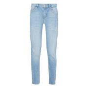 Liu Jo Denim Jeans med Logobakficka Blue, Dam