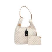 Louis Vuitton Vintage Pre-owned Canvas louis-vuitton-vskor White, Dam