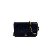 Chanel Vintage Pre-owned Laeder plnbcker Black, Dam