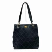 Chanel Vintage Pre-owned Mocka chanel-vskor Black, Dam