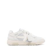 Off White Grå Mocka Panel Sneakers Gray, Herr