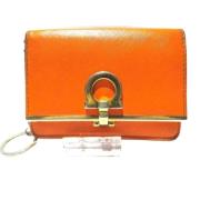 Salvatore Ferragamo Pre-owned Pre-owned Laeder plnbcker Orange, Dam