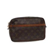 Louis Vuitton Vintage Pre-owned Canvas louis-vuitton-vskor Brown, Dam