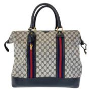 Gucci Vintage Pre-owned Canvas resvskor Multicolor, Dam