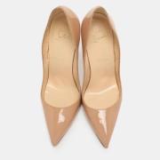 Christian Louboutin Pre-owned Pre-owned Tyg klackskor Beige, Dam