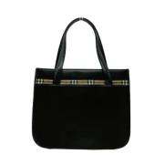 Burberry Vintage Pre-owned Laeder axelremsvskor Black, Dam