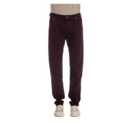 Jacob Cohën Lyxig Denim Jeans Nick Fit Brown, Herr