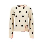 Marni Polka Dot Ulltröja Multicolor, Dam