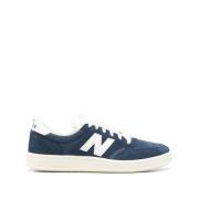 New Balance Marinblå Mocka Läder Sneakers Blue, Herr