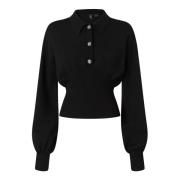 Pinko Rimontaggio Sweater Black, Dam