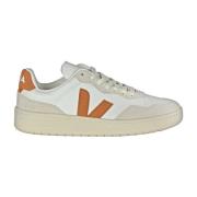 Veja Läder Sneakers med Mocka Detaljer White, Dam