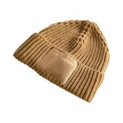 Patrizia Pepe Räfflad Beanie Mössa Art. 2F0048K070 Brown, Unisex