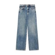 Patrizia Pepe Denim Essential Byxor Art. 8P0487D1Wzb Blue, Dam