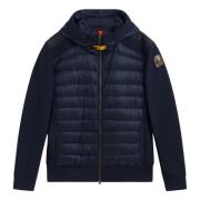 Parajumpers Hybrid Huva Jacka med Dragkedjefickor Blue, Herr