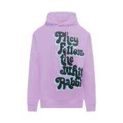 Pharmacy Industry Grafisk Tryck Hoodie för Män Purple, Herr