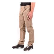 Armani Exchange Stiliga Straight Beige Byxor Beige, Herr