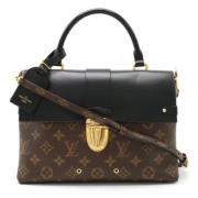 Louis Vuitton Vintage Pre-owned Canvas handvskor Black, Dam