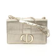 Dior Vintage Pre-owned Laeder crossbodyvskor Beige, Dam