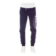 Baldinini Sportiga Sweatpants med Dragsko Stängning Purple, Herr