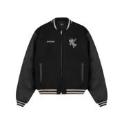 Represent College Mascot Varsity Jacka Svart Black, Herr