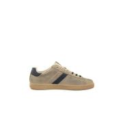 Guess Beige Läder Sneakers Nola II Brown, Herr