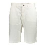 North Sails Vita Bermuda Shorts Slim Fit Bomull White, Herr