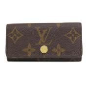 Louis Vuitton Vintage Pre-owned Canvas nyckelhllare Brown, Dam