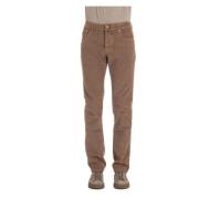 Jacob Cohën Lyxiga 5-ficks Bard Fit Jeans Brown, Herr