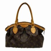 Louis Vuitton Vintage Pre-owned Canvas handvskor Brown, Dam